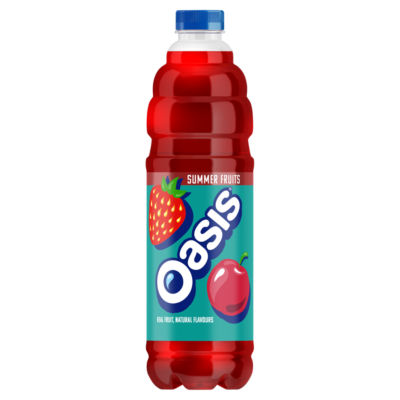 Oasis Summer Fruits still juice drink 1.5L (British brand)