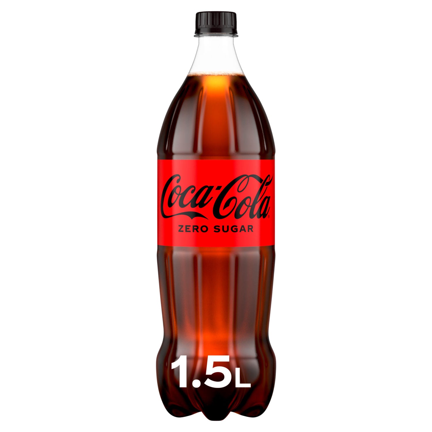 Coca-Cola soft drink Zero Sugar 1.5L - British product