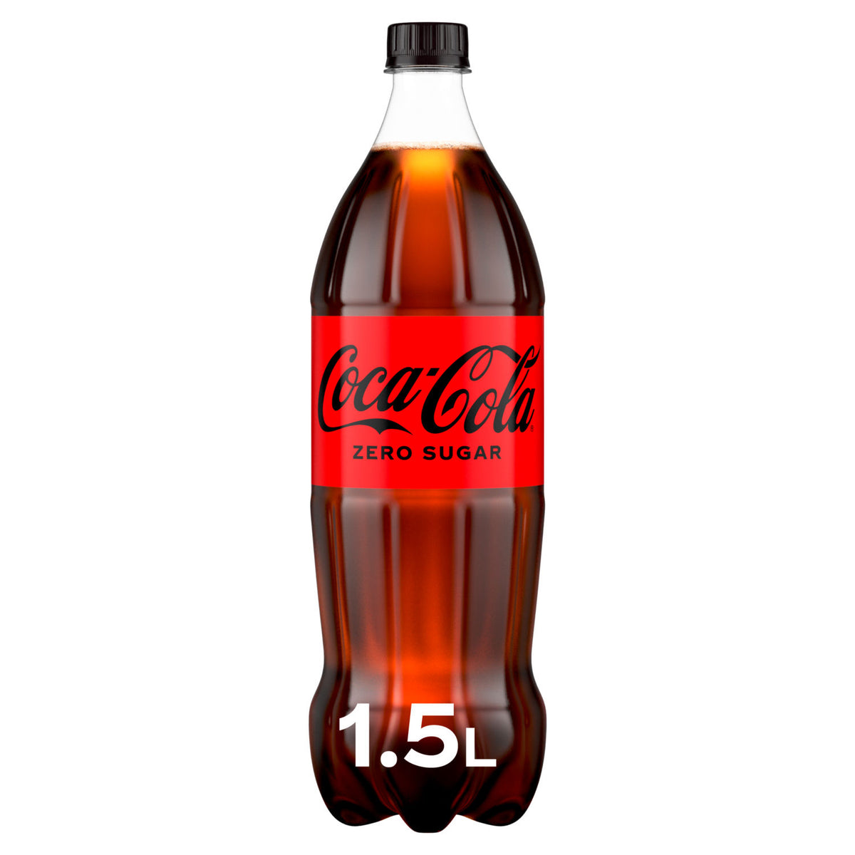 Coca-Cola soft drink Zero Sugar 1.5L - British product