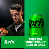 Sprite Zero Sugar lemon-lime soft drink 8 x 330ml (British brand)