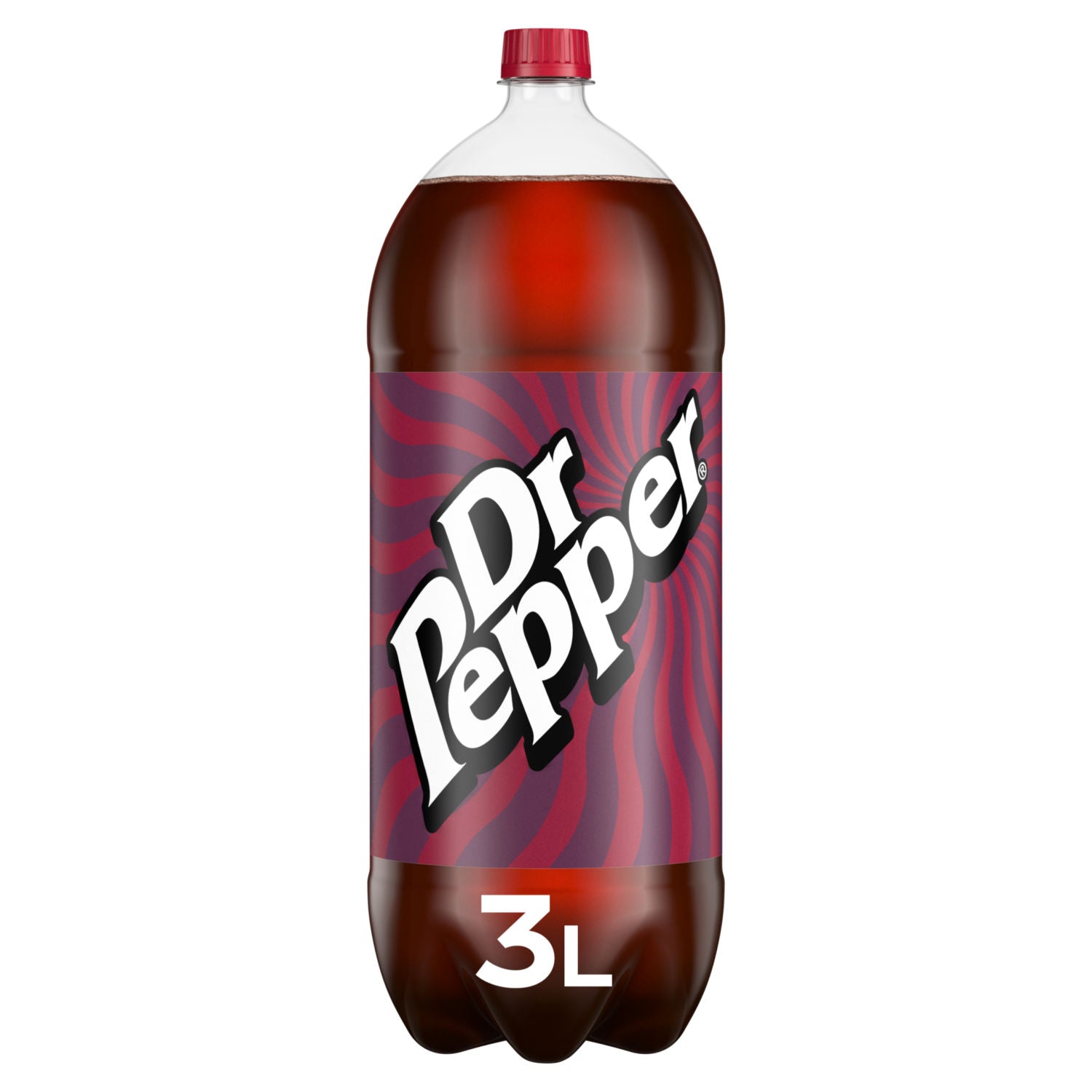 Dr Pepper sparkling fruit soft drink 3L - British product