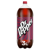 Dr Pepper sparkling fruit soft drink 3L - British product