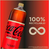 Coca-Cola soft drink Zero Sugar Zero Caffeine 2L (British brand)