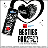 Coca-Cola Zero Sugar Oreo limited edition soft drink 250ml, imported from the UK