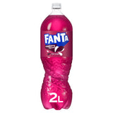Fanta Raspberry Zero Sugar sparkling drink 2L, UK version