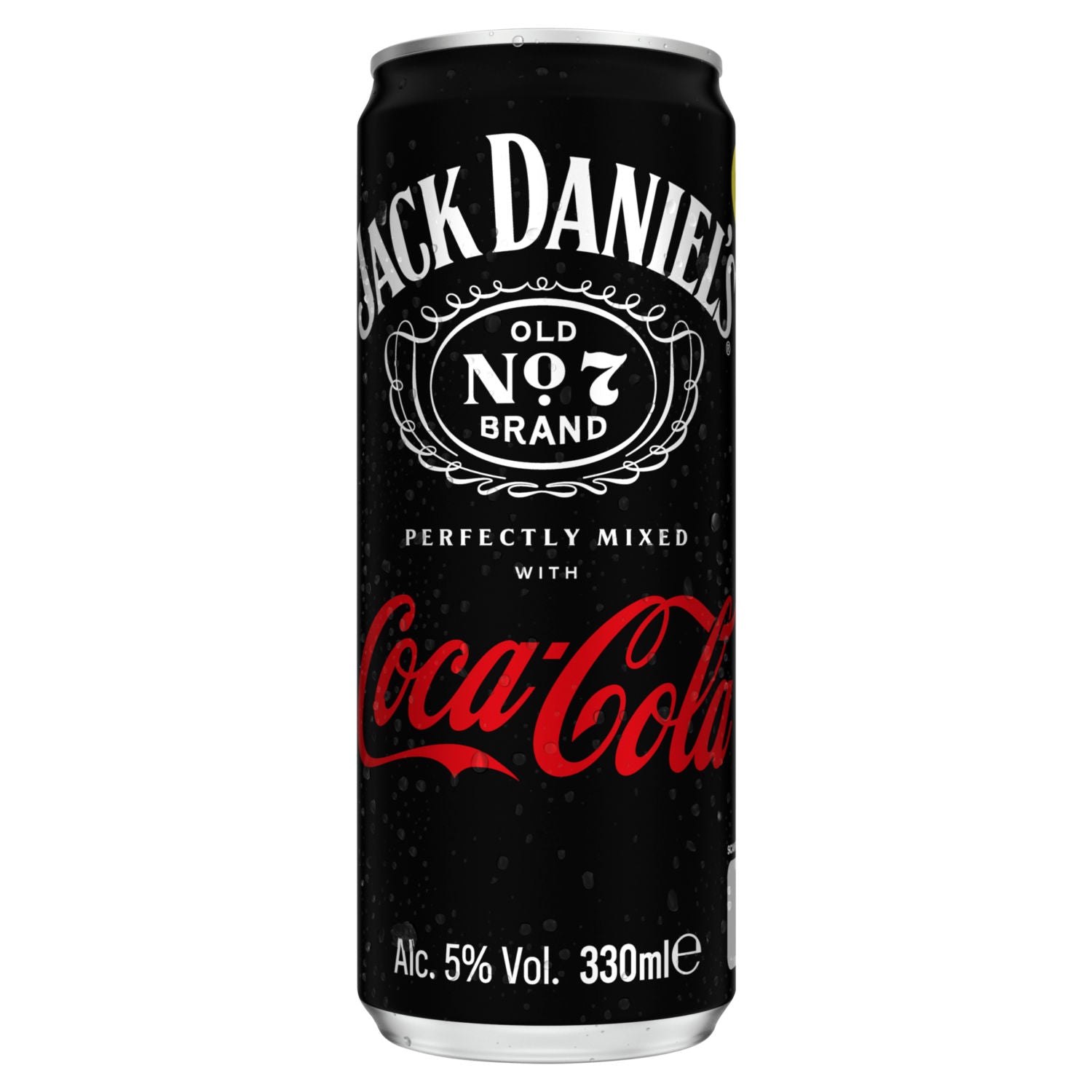 Jack Daniel's Tennessee Whiskey Coca-Cola pre-mixed can 330ml - British product