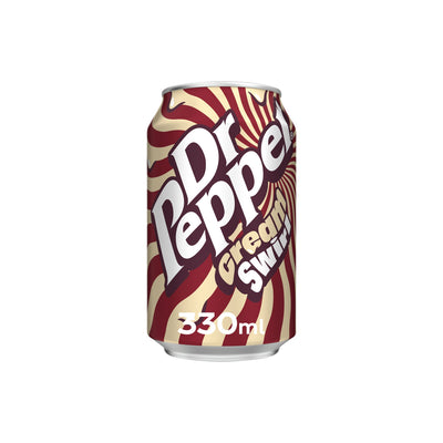 ASDA Dr Pepper Cream Swirl Soft Drink 330ml- Buy online at McGrocer