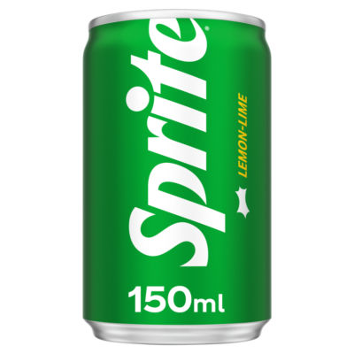 Sprite lemon lime sparkling soft drink 150ml (British brand)