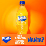 Fanta Lemon sparkling soft drink 500ml (British brand)