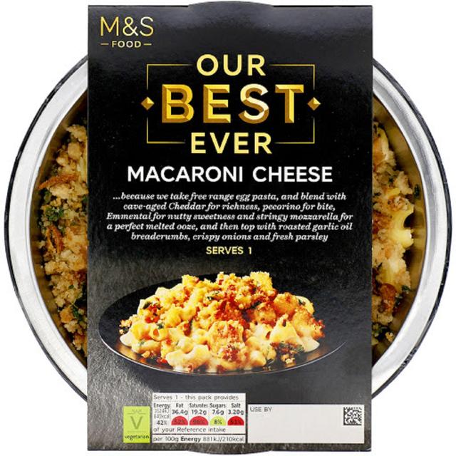 M&S Our Best Ever Macaroni Cheese for One   400g GOODS M&S   