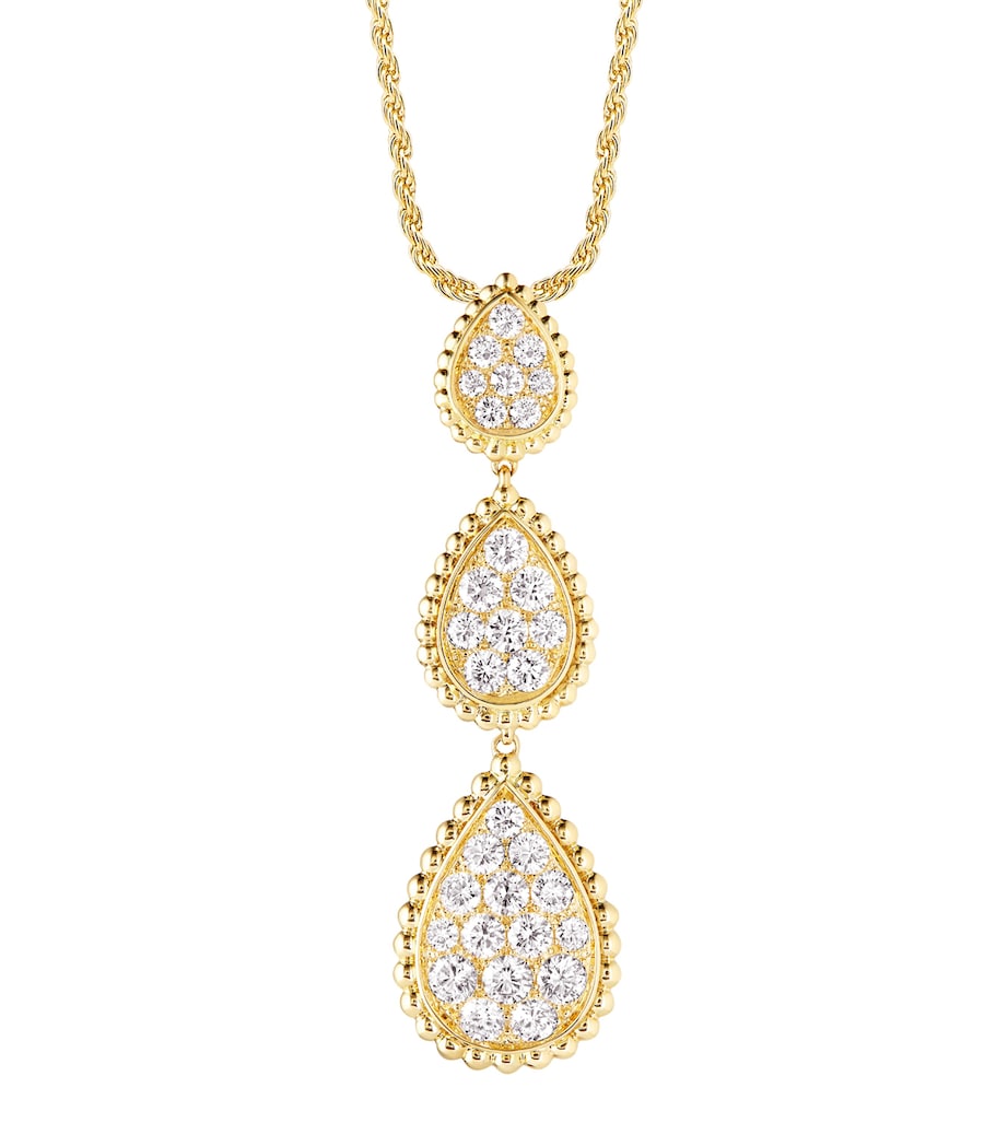 Boucheron Serpent Bohème three motifs necklace, imported from the UK