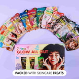 7th Heaven Glow All Out face mask gift set 3 tubes and 14 sachets (British brand)