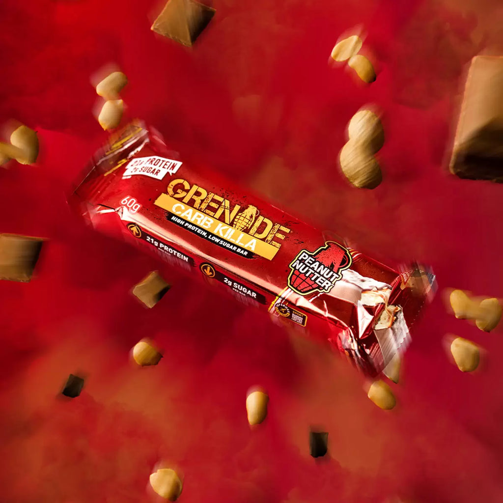 Grenade Carb Killa Peanut Nutter Bar, 12 x 60g