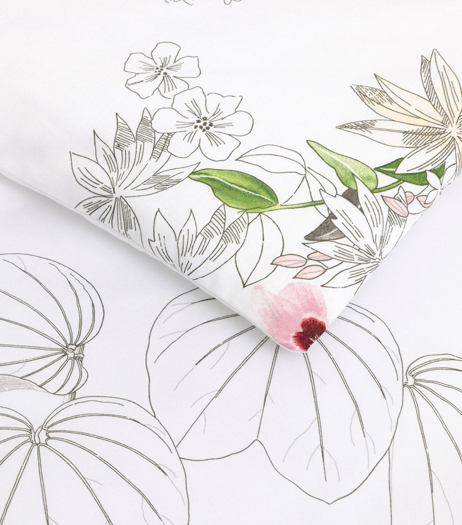 Yves Delorme Floral Orchidee King duvet cover (British brand)