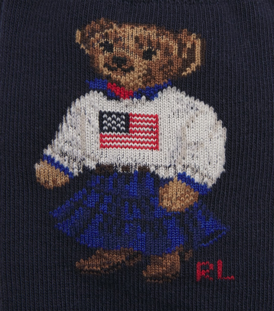 Ralph Lauren Kids crew socks pack of 3 (British brand)