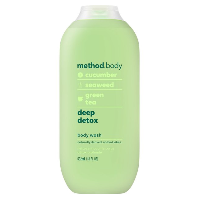 Method Deep Detox Body Wash   532ml GOODS M&S   