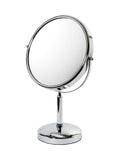 Showerdrape Helios chrome makeup mirror with 5x magnification, 42.5x28x15cm (British brand)