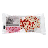 M&S Yogurt & Strawberry Rice Cakes   112g GOODS M&S   