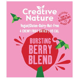 Creative Nature Bursting Berry Blend 4 Chewy Fruit Oaties   4 x 38g GOODS M&S   