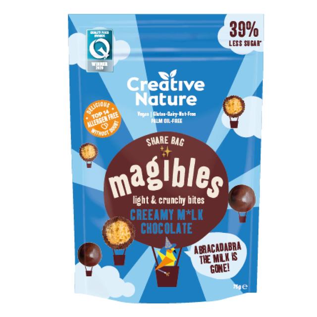 Creative Nature Magibles Creeamy Mylk Chocolate Share Bag 75g GOODS M&S   