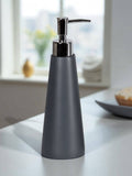 Showerdrape Grey Alto bathroom accessory set of 3, imported from the UK