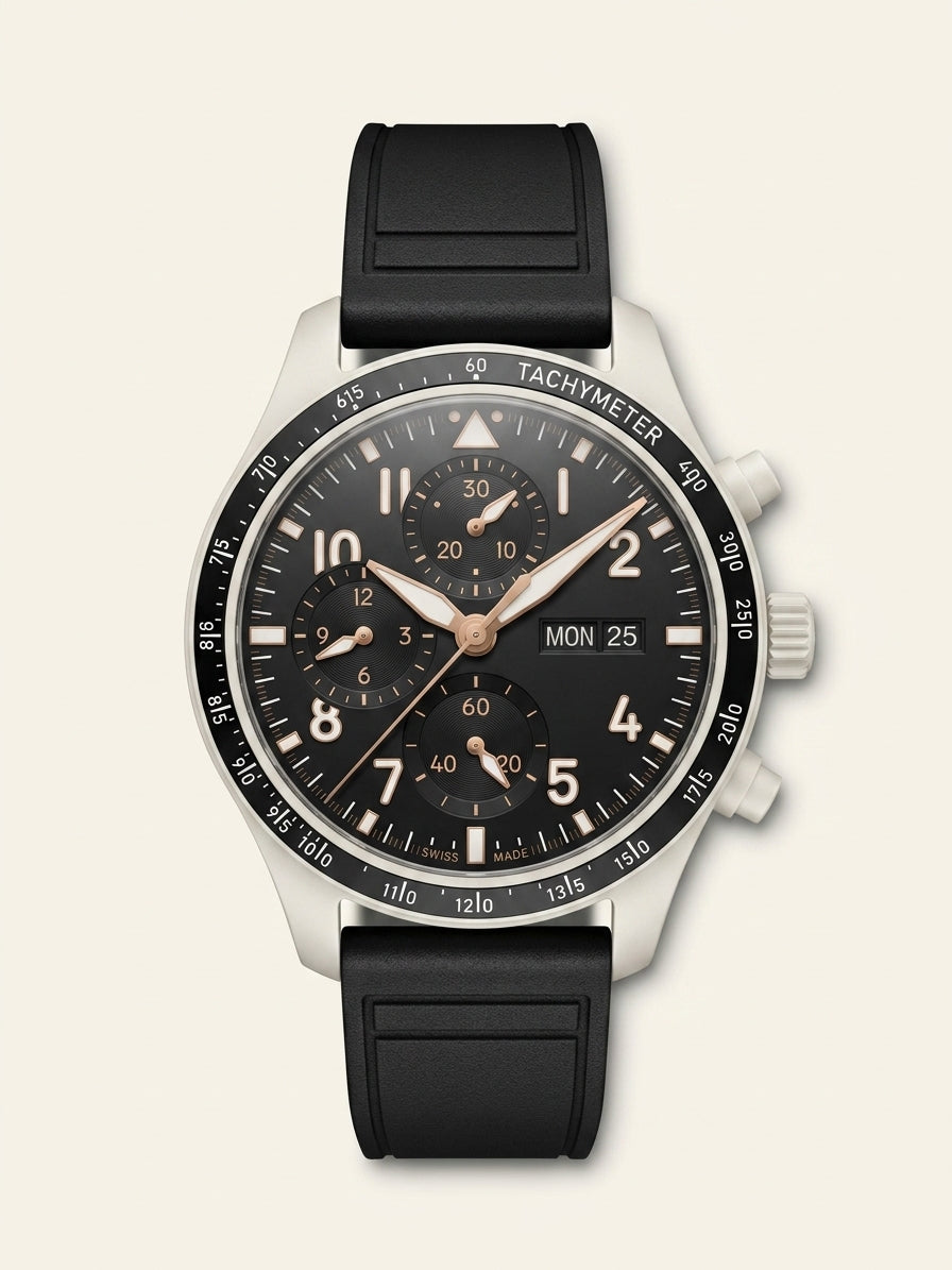 IWC Schaffhausen Performance Chronograph Apex watch 41mm (British brand)