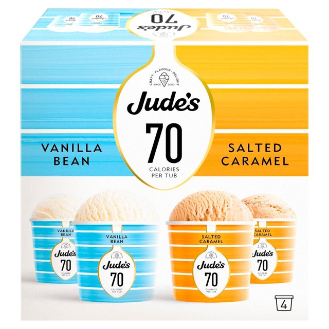 Jude's Low Calorie Multipack   4 x 95ml