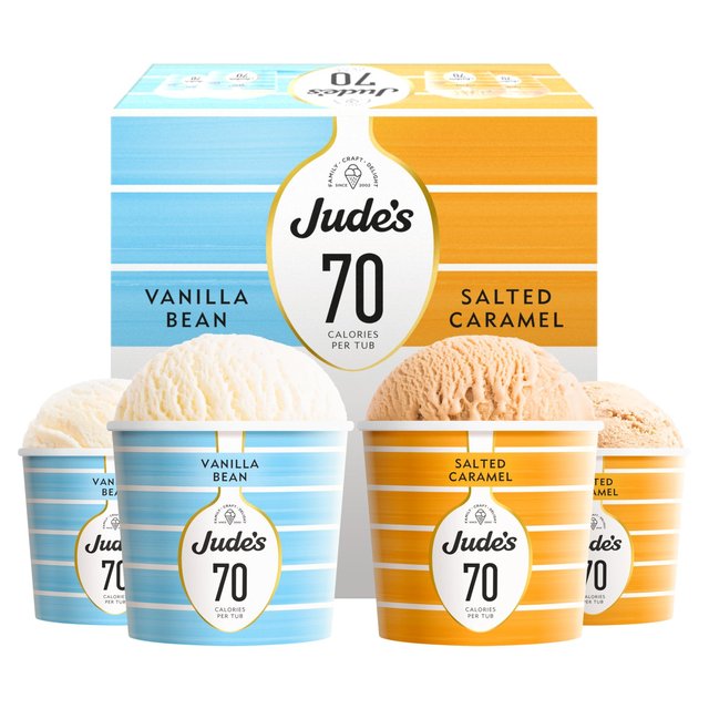 Jude's Low Calorie Multipack   4 x 95ml