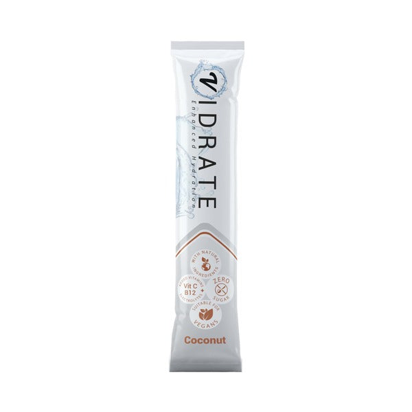 ViDrate Zero Sugar Hydration Sachets Coconut X 8