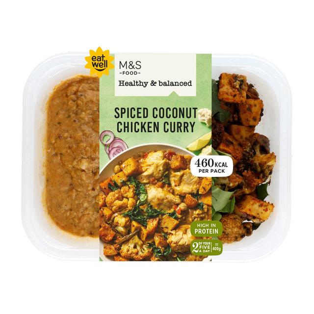 M&S Healthy & Balanced Spiced Coconut Chicken Curry   400g GOODS M&S   