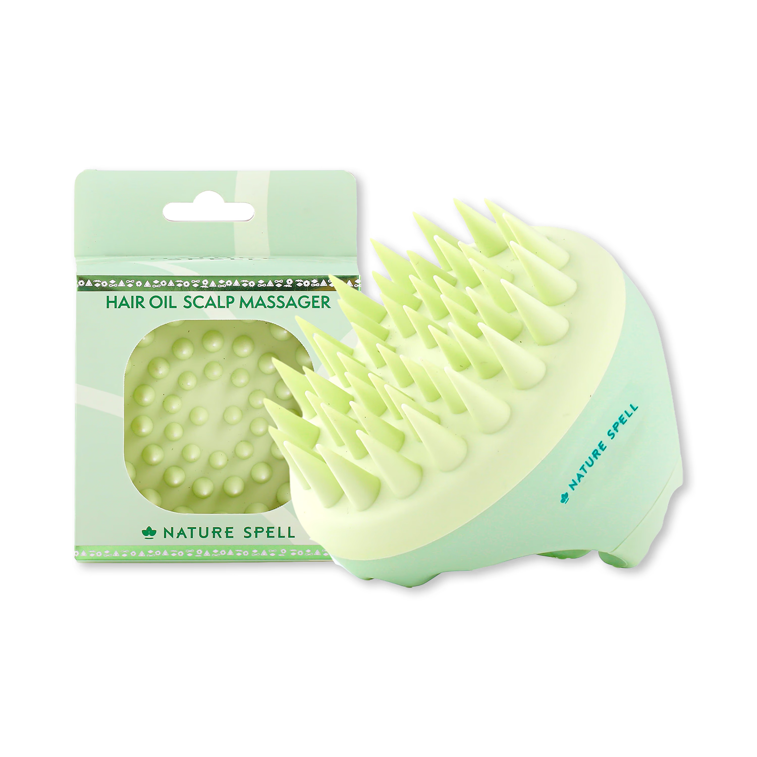 Nature Spell scalp boosting massager silicone - British product