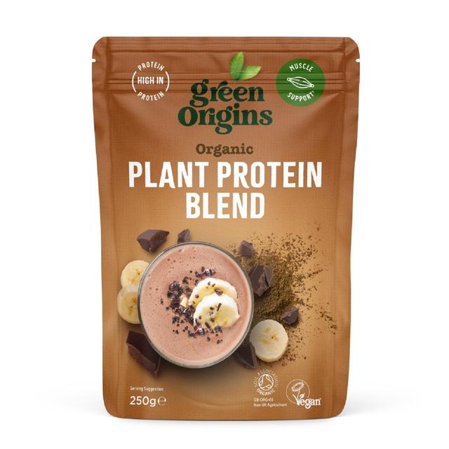 Green Origins Organic Plant Protein Blend with Rice Pea Hemp   250g GOODS M&S   