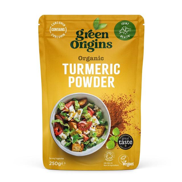 Green Origins Organic Turmeric Powder   250g GOODS M&S   