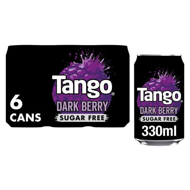 Tango Dark Berry Sugar Free   6 x 330ml GOODS M&S   