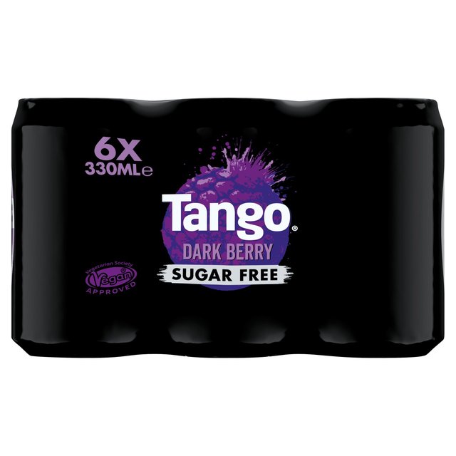 Tango Dark Berry Sugar Free   6 x 330ml GOODS M&S   