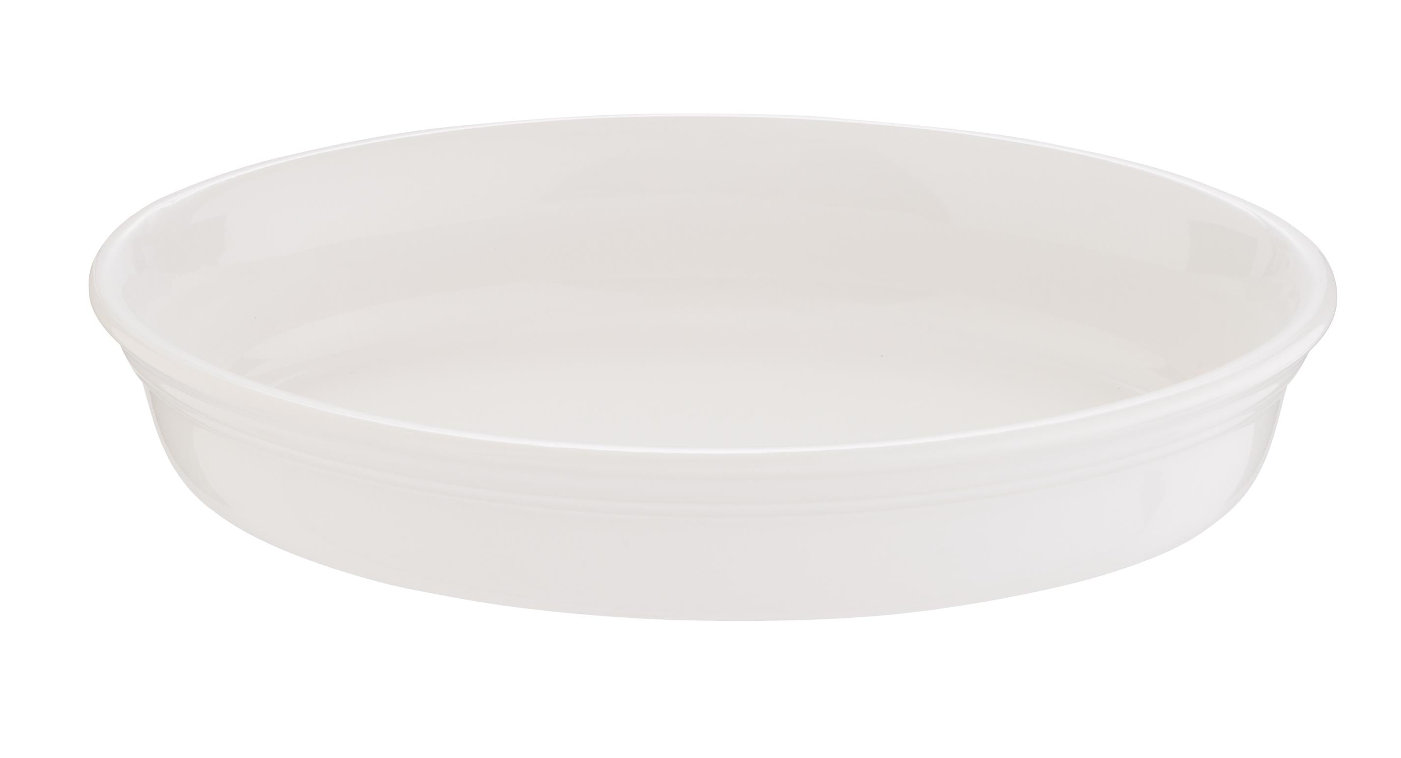 Habitat Stoneware Medium Oval Roaster White GOODS Sainsburys   