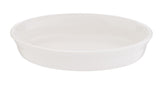 Habitat Stoneware Medium Oval Roaster White GOODS Sainsburys   