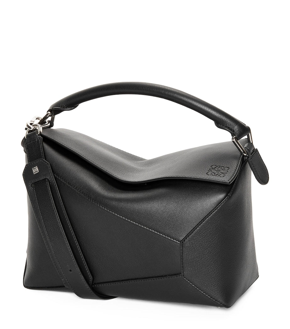 LOEWE Leather Puzzle Edge Top-Handle Bag