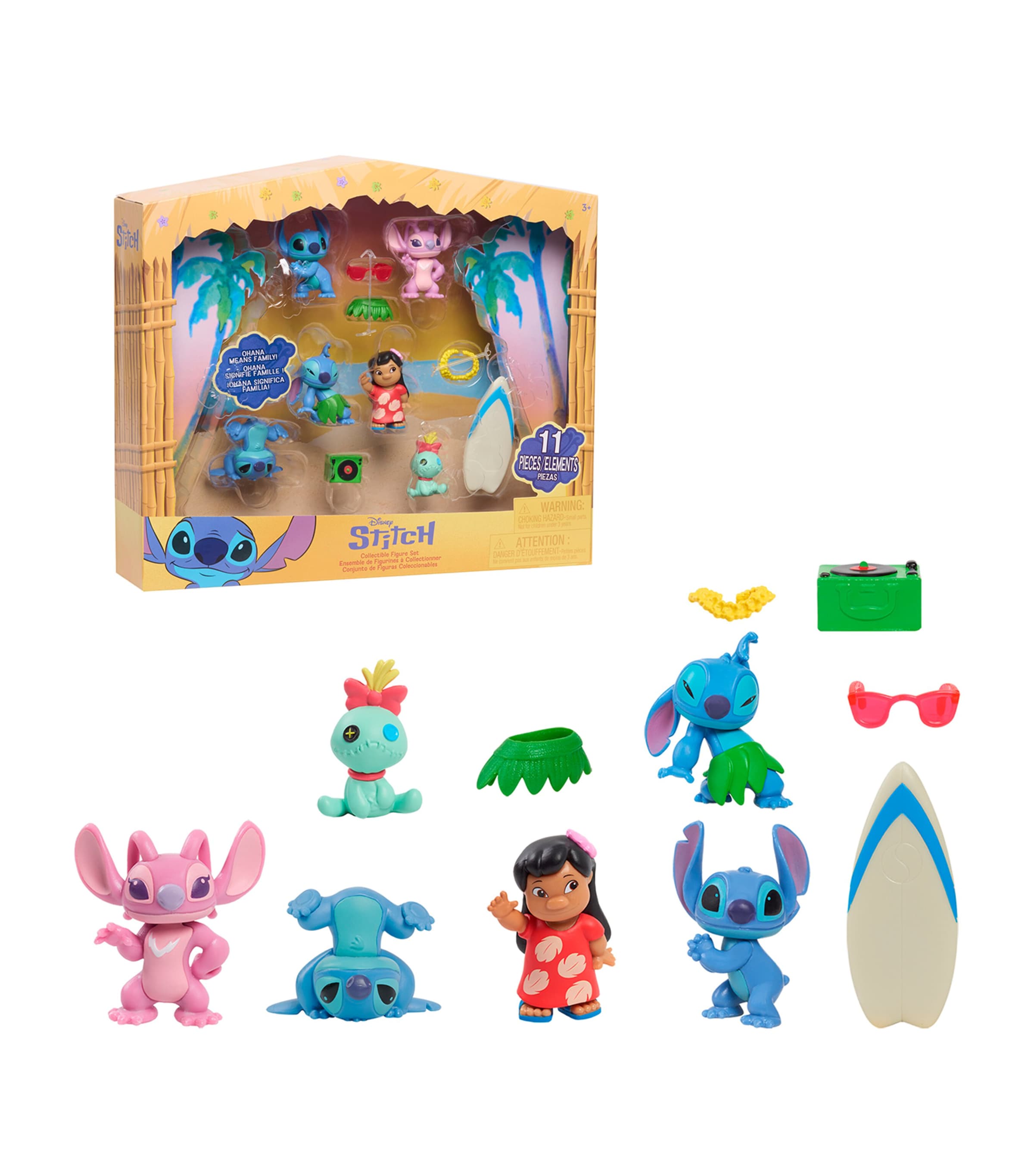 Disney Lilo & Stitch figurine set - British product