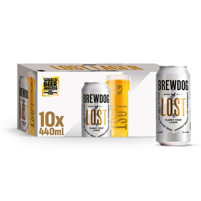 BrewDog Lost Lager   10 x 440ml