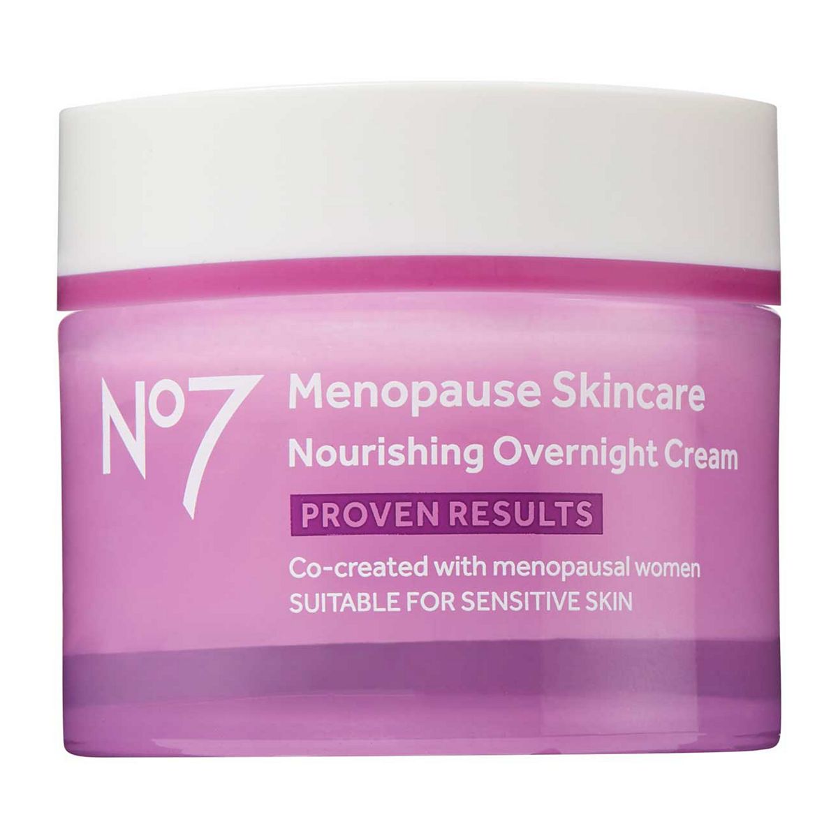 No7 Menopause Skincare Nourishing Overnight Cream 50ml Beauty & Personal Care Boots   