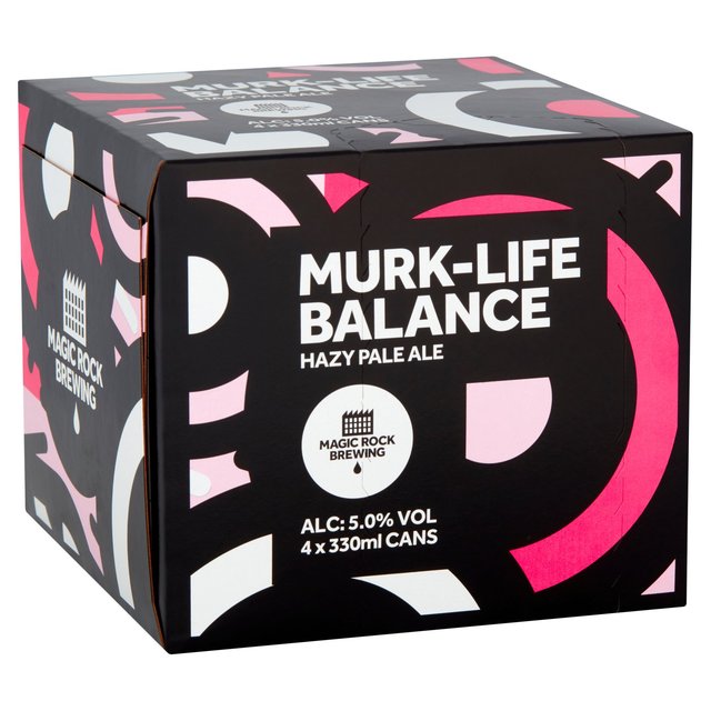 Magic Rock Murk Life Balance Hazy Pale Ale 5.0%   4 x 330ml