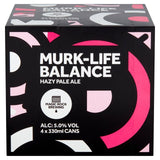 Magic Rock Murk Life Balance Hazy Pale Ale 5.0%   4 x 330ml GOODS M&S   