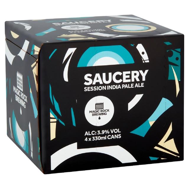 Magic Rock Saucery Session IPA 3.9%   4 x 330ml GOODS M&S   