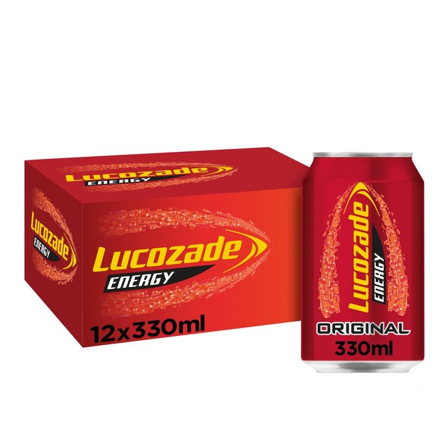 Lucozade Energy Drink Original Multipack   12 x 330ml GOODS M&S   