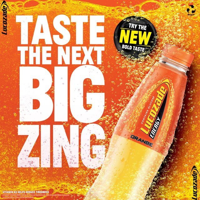 Lucozade Energy Drink Orange   900ml GOODS M&S   