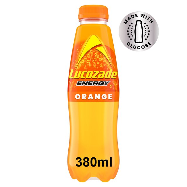 Lucozade Energy Drink Orange   4 x 380ml