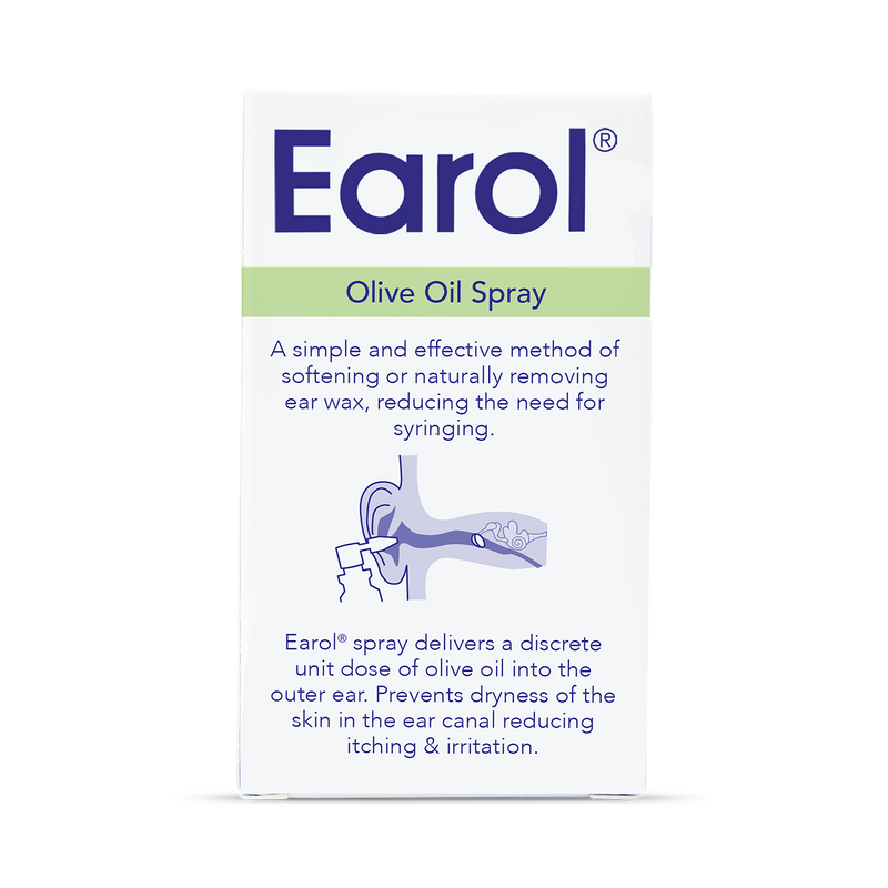 Earol olive oil ear spray 10 ml, imported from the UK