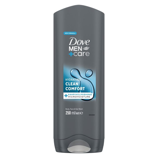 Dove Men+Care Clean Comfort Body & Face Wash   250ml GOODS M&S   