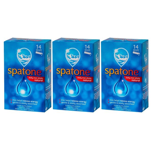 Spatone Daily Iron Shots Sachets 3x14   14 per pack GOODS M&S   